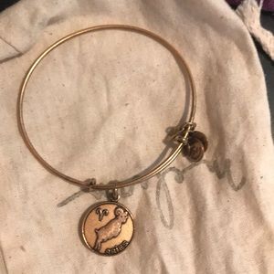 Gold- Aries Alex and Ani Bracelet